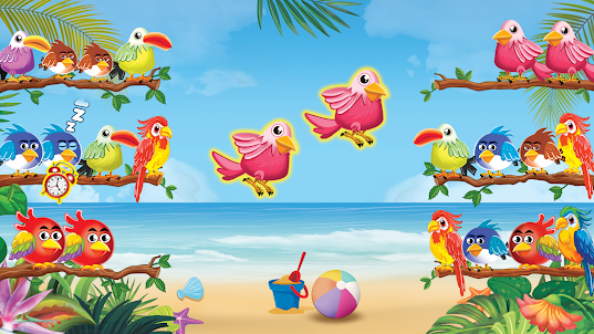 Bird Sort Color - Puzzle Game