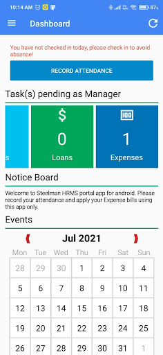 SwiftHR - HCM on Mobile Screen 3