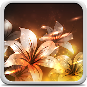Glowing Flowers Live Wallpaper  for PC Windows and Mac