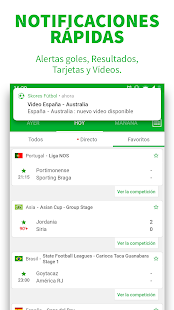 SKORES - Fútbol en directo Screenshot