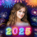 New Year photo frame 2025