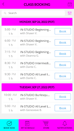 AfterHours Dance Studio Screen 2
