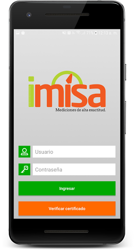 Android application Imisa screenshort