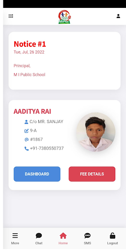 M I Public School Screen 3