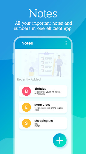 Android application Notes screenshort