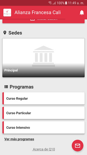 Alianza Francesa Cali Screen 2