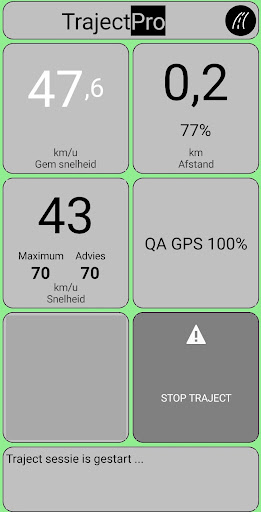 TrajectPro Screen 2