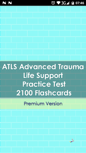 Android application ATLS Trauma Life Support Exam screenshort
