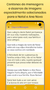 Screenshot 6 Mensagens de Natal e Ano Novo android