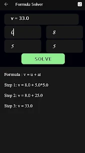 Formula Solver | Academic