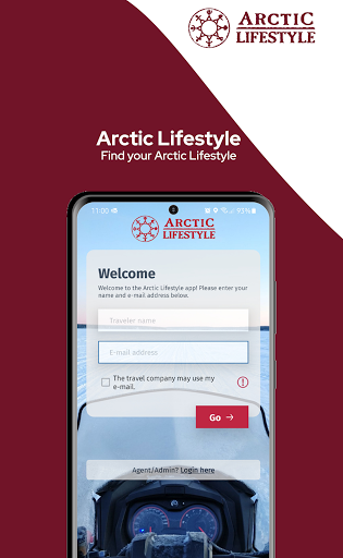 Android application Arctic Lifestyle screenshort