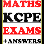 Cover Image of Download Kcpe Math Exams + Answers  APK