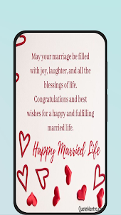 marriage wishes to friend