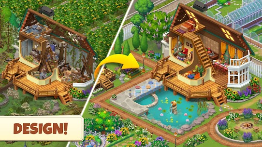 Merge Manor : Sunny House 1.2.15 Apk + Mod 1