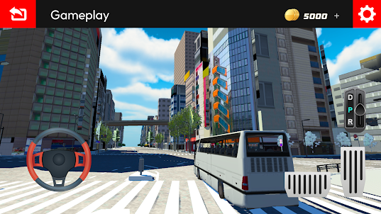 لعبة نيويورك مدينة طوكيو حافلة