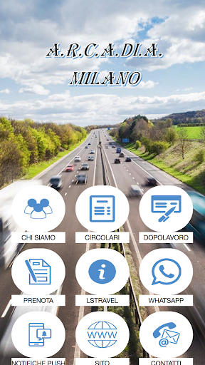 Android application Arcadia Milano screenshort
