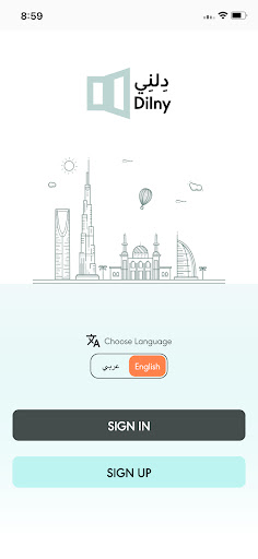 Android application Dilny screenshort