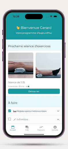 Android application DOCT'UP screenshort
