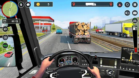 camión juegos 3d - conduciendo