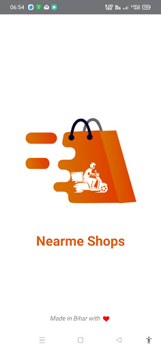 Android application Nearme Shops screenshort