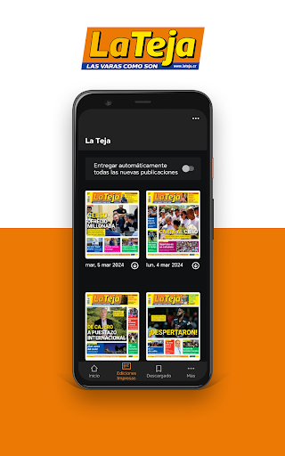 Android application La Teja Costa Rica screenshort