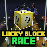 Lucky Block Race Map MCPE icon