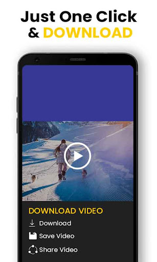 Android application All Video Downloader- HD Saver screenshort