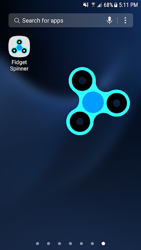Fidget Spinner - Widget Screen 2