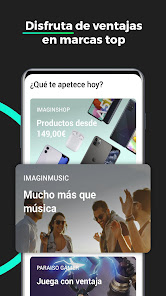 Captura de Pantalla 3 imagin: Más que un banco móvil android