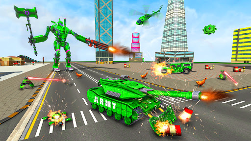 Tank Robot Game Army Games