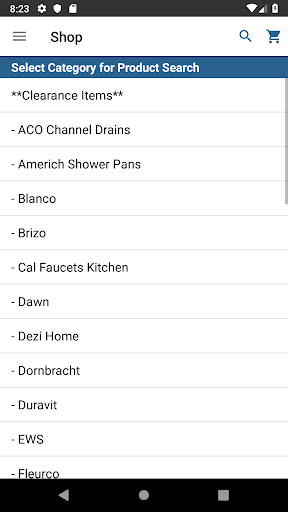 Decorative Plumbing OE Touch Screen 2