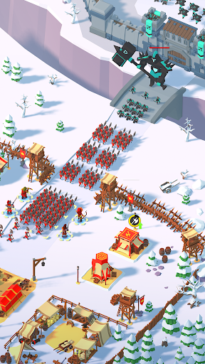 Idle Siege: War simulator game apkpoly screenshots 2