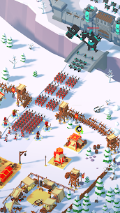 Idle Siege: War simulator game Apk Mod for Android [Unlimited Coins/Gems] 2