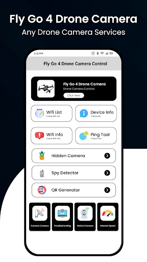 Fly Go 4 Drone Camera Control