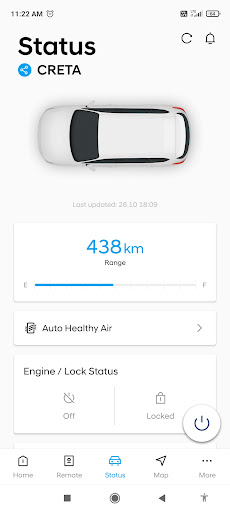 Hyundai Bluelink Screen 2