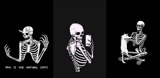 Dark Skull Wallpaper HD 4K