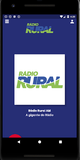 Android application Rádio Rural screenshort