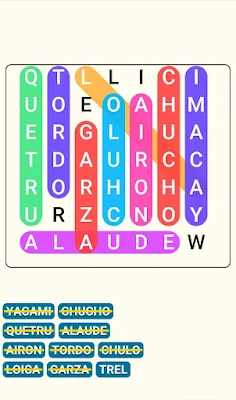 Juego de Búsqueda de Palabras - Screenshot 2