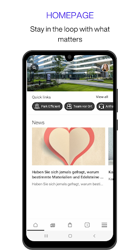 Android application Flow-Europa-Center screenshort