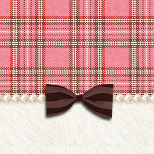 Pink Plaid Wallpaper Theme logo