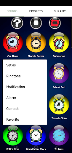 High Volume Alarms Screen 2