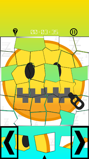 Android application emoji mosaic screenshort