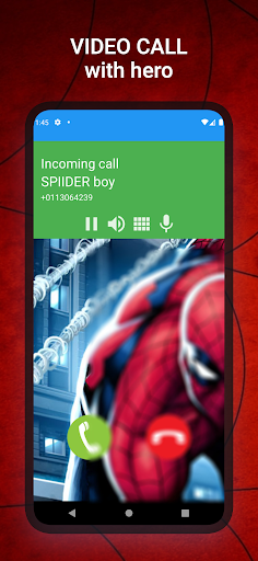 Android application talk to Spider CALL screenshort