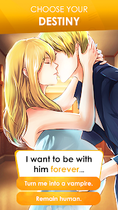 Vampire Story Games MOD APK- Otome (Unlimited Money) 5