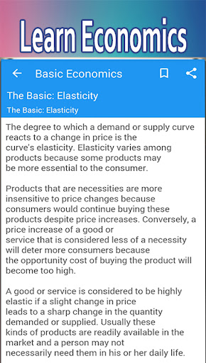 Learn Economics Screen 3