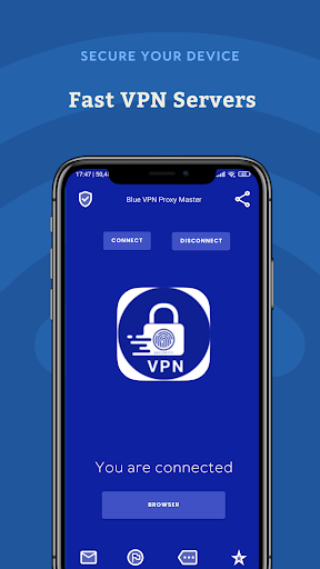 Blue VPN Super Fast Proxy Screen 2