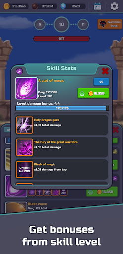Idle Magic Miner Clicker Screen 2