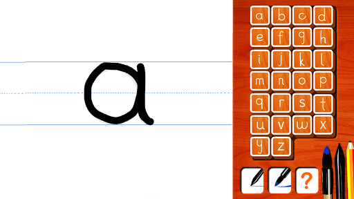 Pre-Cursive Writing Practice Screen 3