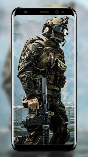 Android application Military Army Wallpapers screenshort