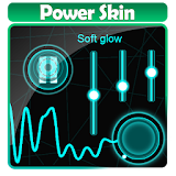 Soft glow Poweramp Skin icon